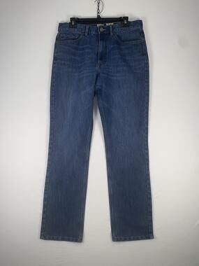 Red Head Brand Co Jeans Mens 34x30 Blue Regular Fit Straight Stretch Denim Pants